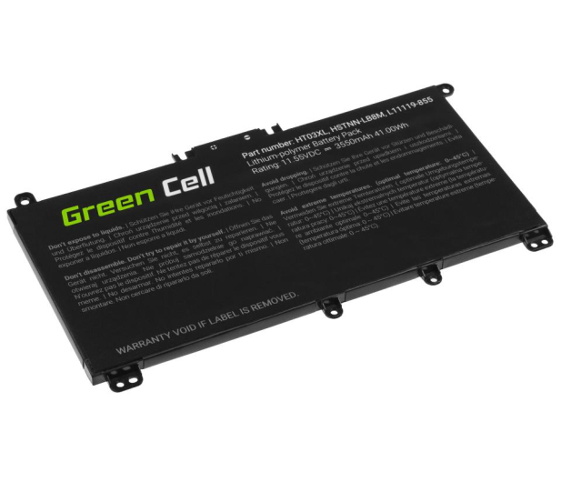Green Cell Bateria do HP 250 G7 HT03XL 11,55V 3,5Ah HP163 - 746993 - zdjęcie 3